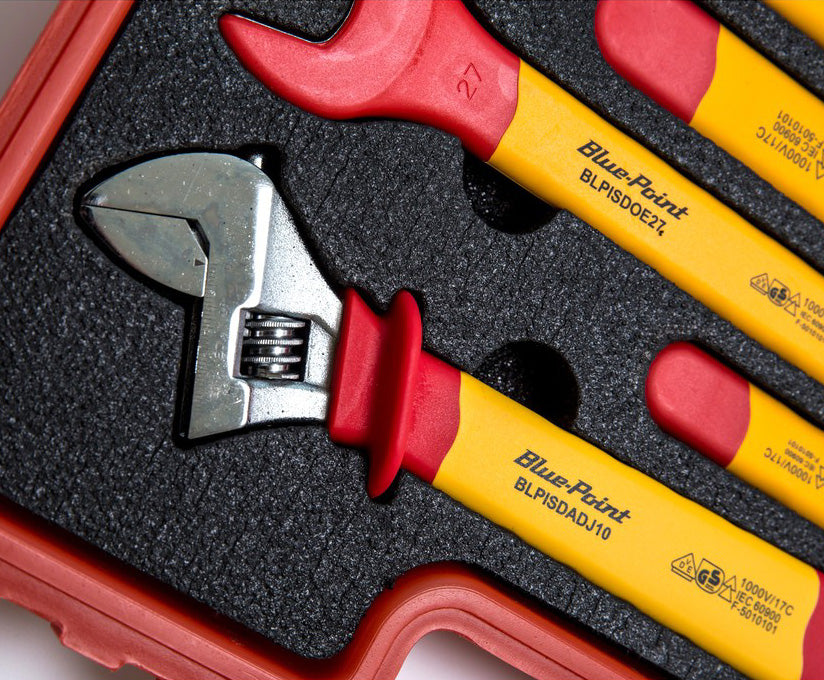 BluePoint BLPISDADJ10 Insulated Adjustable Wrench 10" Racewerks Motor