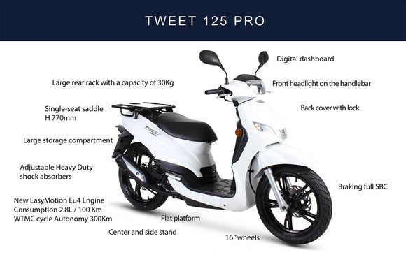 Peugeot Tweet Pro 125 - Racewerks Motor Sports